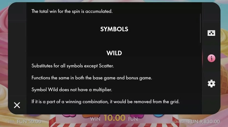 Sugar Wins - slatki simboli slota